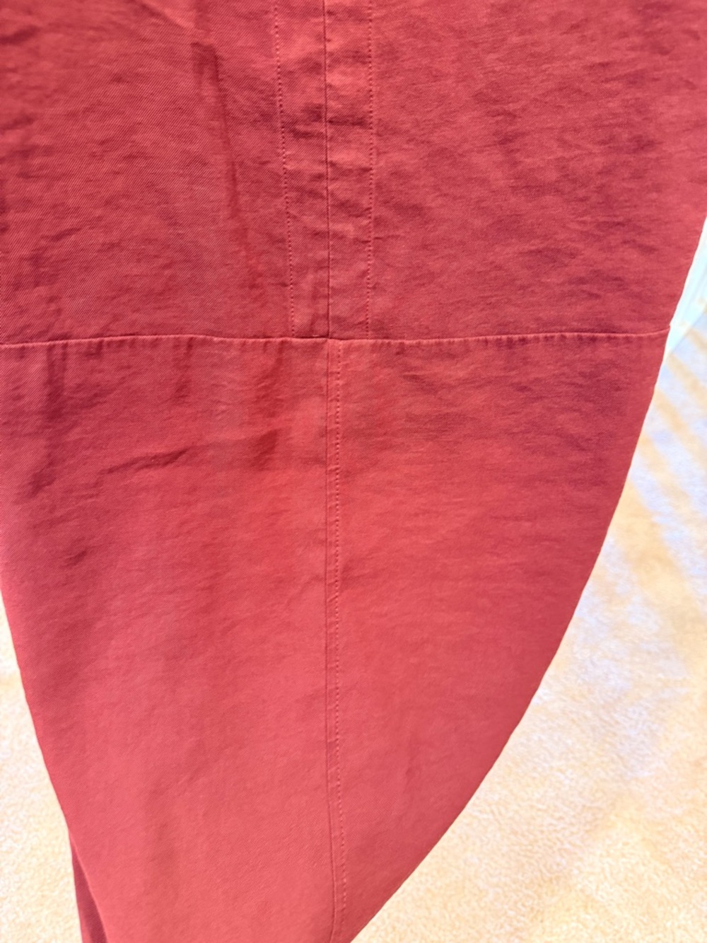 Lulu's Rust Red V-Neck Tunic - Picture 5 of 6